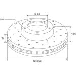 Bremsscheibe 886265 Bremsscheibe 886265