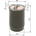 Kraftstofffilter 0 450 906 172 Kraftstofffilter 0 450 906 172