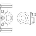 BOSCH F 026 002 372 Radbremszylinder