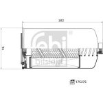 febi bilstein 175375 Kraftstofffilter