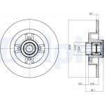 Bremsscheibe BG9032RSC