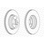 Bremsscheibe DDF1535C-1