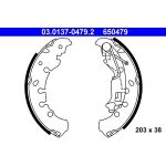 Bremsbackensatz 03.0137-0479.2