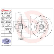 Brembo | Bremsscheibe | 08.A753.37