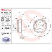 Brembo | Bremsscheibe | 08.5569.21