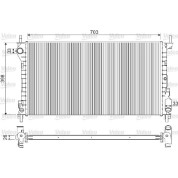 Valeo | Kühler, Motorkühlung | 733100