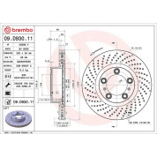 Brembo | Bremsscheibe | 09.D930.11