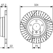 BOSCH | Bremsscheibe | 0 986 479 A78