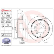Brembo | Bremsscheibe | 09.D618.11