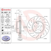 Brembo | Bremsscheibe | 09.A621.31