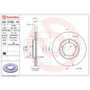 Brembo | Bremsscheibe | 09.5782.10