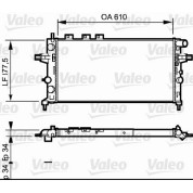 Valeo | Kühler, Motorkühlung | 732550