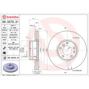 Brembo | Bremsscheibe | 09.5579.21
