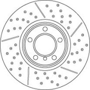 TRW | Bremsscheibe | DF6604S