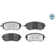 Meyle | Bremsbelagsatz, Scheibenbremse | 025 238 6517/PD