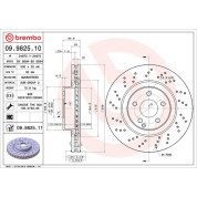 Brembo | Bremsscheibe | 09.9825.11