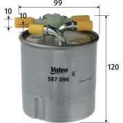 Valeo | Kraftstofffilter | 587096