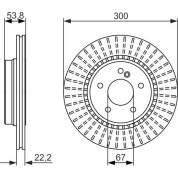 BOSCH | Bremsscheibe | 0 986 479 653