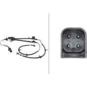 Hella | Sensor, Raddrehzahl | 6PU 010 039-121