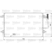 Valeo | Kondensator, Klimaanlage | 814030