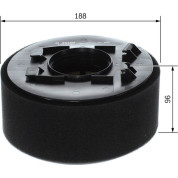 BOSCH | Luftfilter | F 026 400 462
