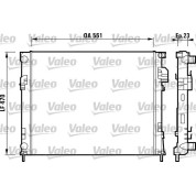 Valeo | Kühler, Motorkühlung | 732853