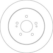 TRW | Bremsscheibe | DF6909