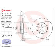 Brembo | Bremsscheibe | 09.A535.21