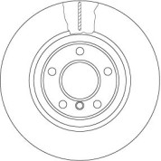 TRW | Bremsscheibe | DF6616S