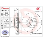 Brembo | Bremsscheibe | 09.C397.13