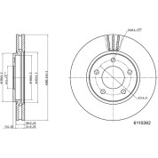 Metzger | Bremsscheibe | 6110382