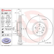 Brembo | Bremsscheibe | 09.9921.11