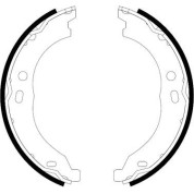 Textar | Bremsbackensatz, Feststellbremse | 91066700