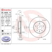 Brembo | Bremsscheibe | 09.A630.11
