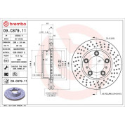 Brembo | Bremsscheibe | 09.C879.11