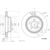 Metzger | Bremsscheibe | 6110285