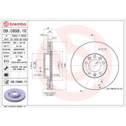 Brembo | Bremsscheibe | 09.C658.11