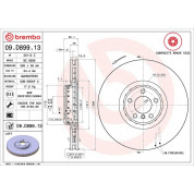Brembo | Bremsscheibe | 09.D899.13