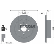 Textar | Bremsscheibe | 92148003