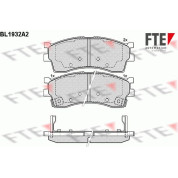 FTE | Bremsbelagsatz, Scheibenbremse | 9010522