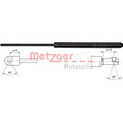 Metzger | Gasfeder, Koffer-/Laderaum | 2110506