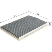 BOSCH | Filter, Innenraumluft | 1 987 432 337