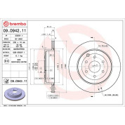 Brembo | Bremsscheibe | 09.D942.11