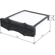 BOSCH | Filter, Innenraumluft | 1 987 432 116