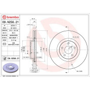 Brembo | Bremsscheibe | 09.N256.21
