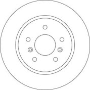 TRW | Bremsscheibe | DF6787