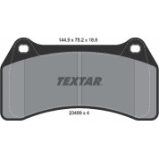 Textar | Bremsbelagsatz, Scheibenbremse | 2348901