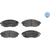 Meyle | Bremsbelagsatz, Scheibenbremse | 025 248 6417/W