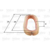Valeo | Luftfilter | 585693