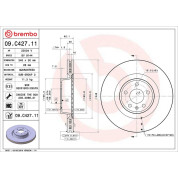 Brembo | Bremsscheibe | 09.C427.11